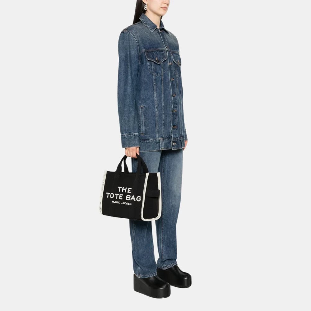 Marc Jacobs The Jacquard Tote Bag (Black) - DIVA ONLINE STORE