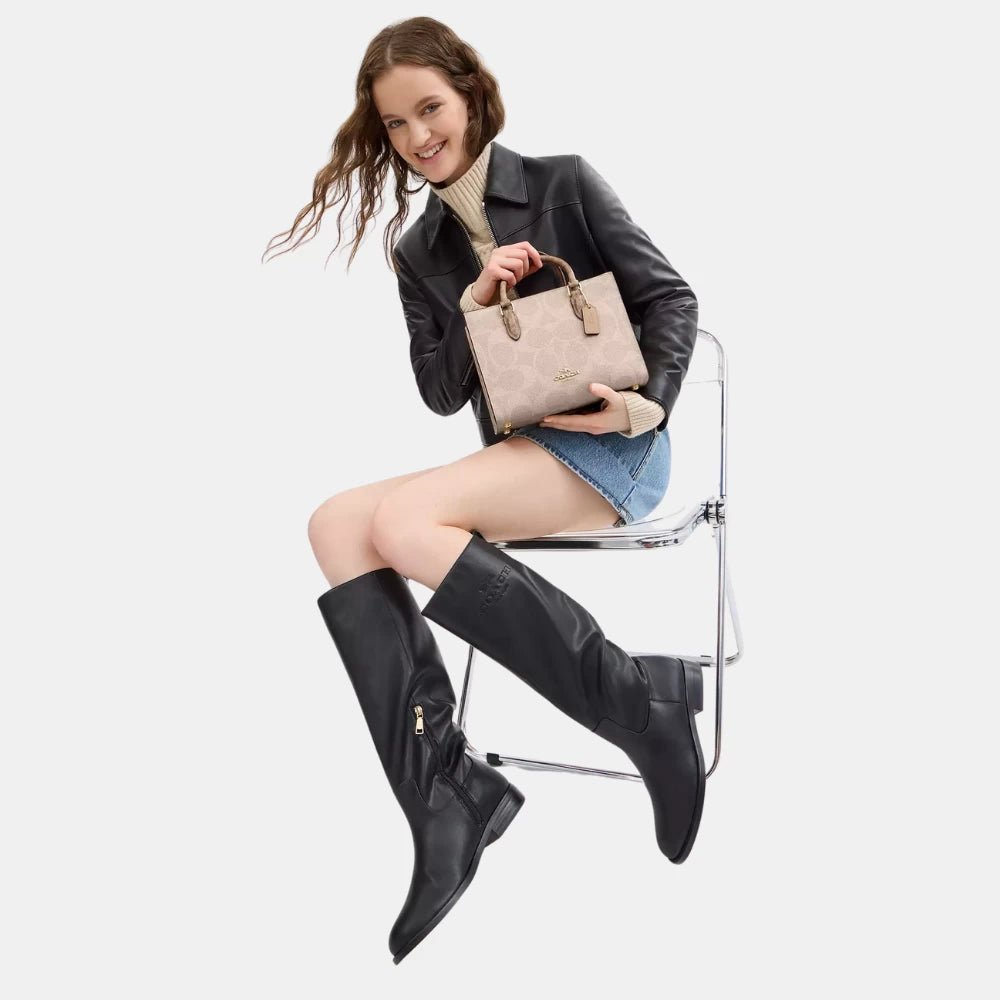 Coach Maggie Small Tote Bag In Blocked Signature Canvas - DIVA ONLINE STORE