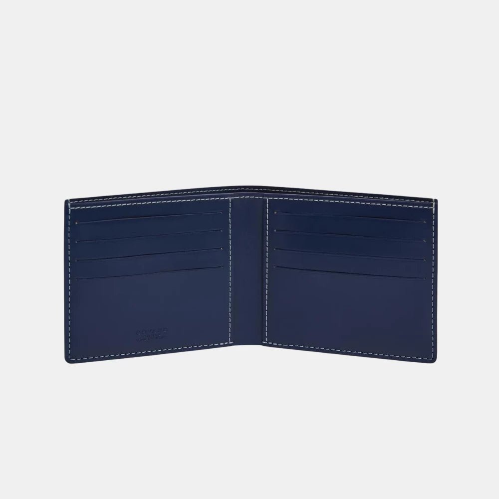 Goyard Victoire Wallet (Navy Blue) - DIVA ONLINE STORE