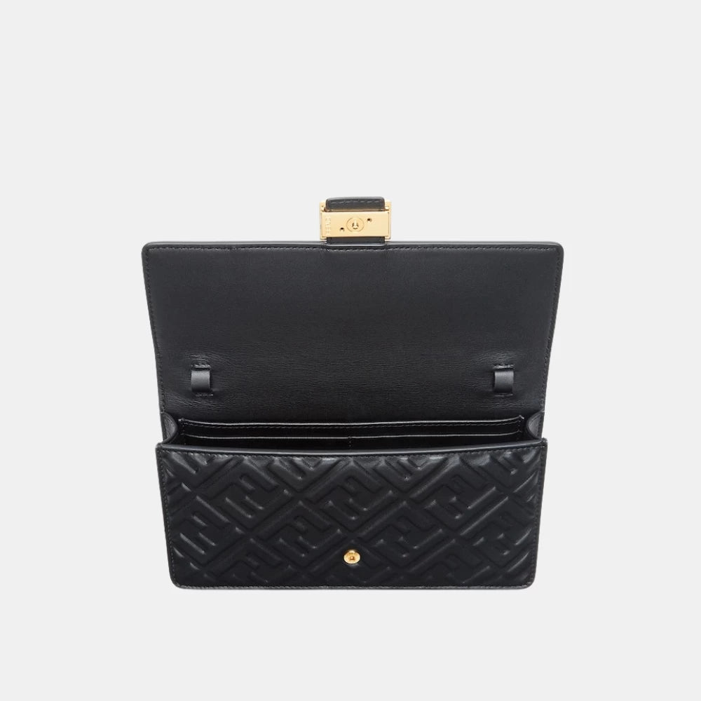Fendi Wallet On Chain Baguette (Black) - DIVA ONLINE STORE