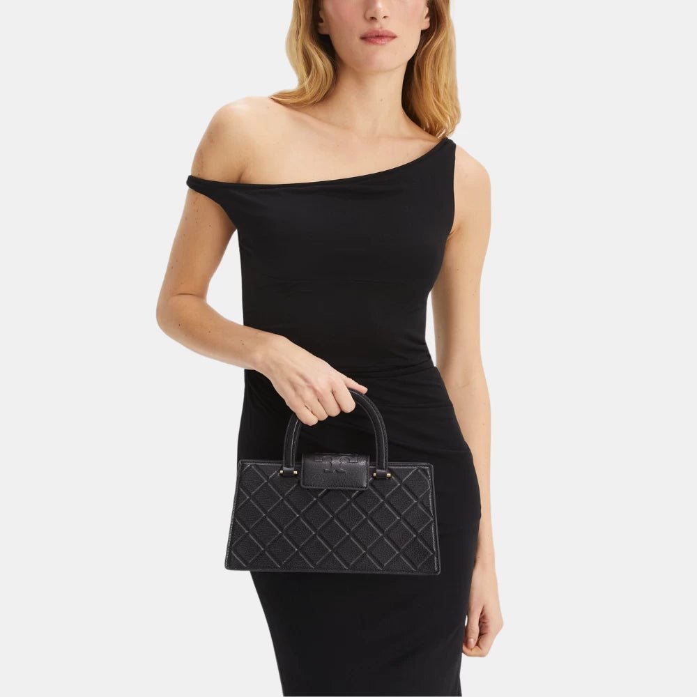 Tory Burch Fleming Quilted Tote Bag - DIVA ONLINE STORE