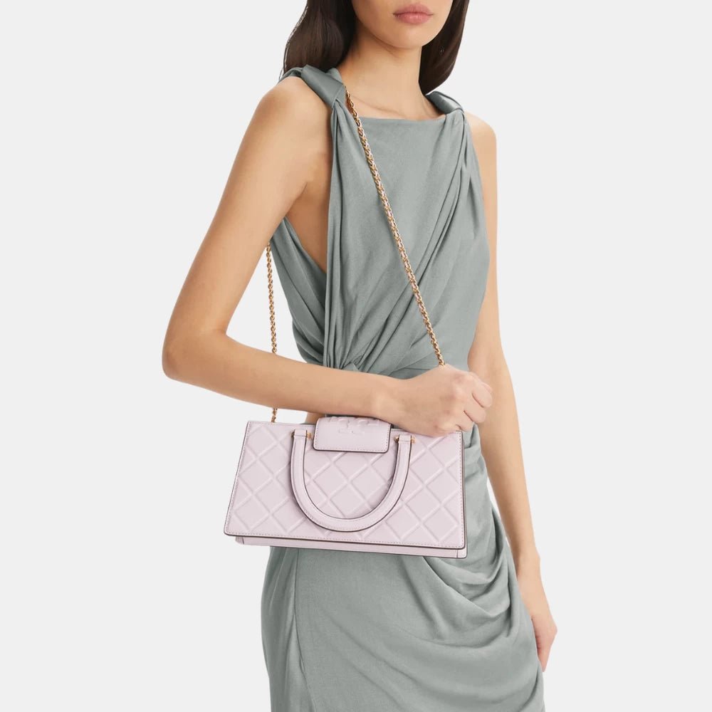 Tory Burch Fleming Quilted Tote Bag - DIVA ONLINE STORE