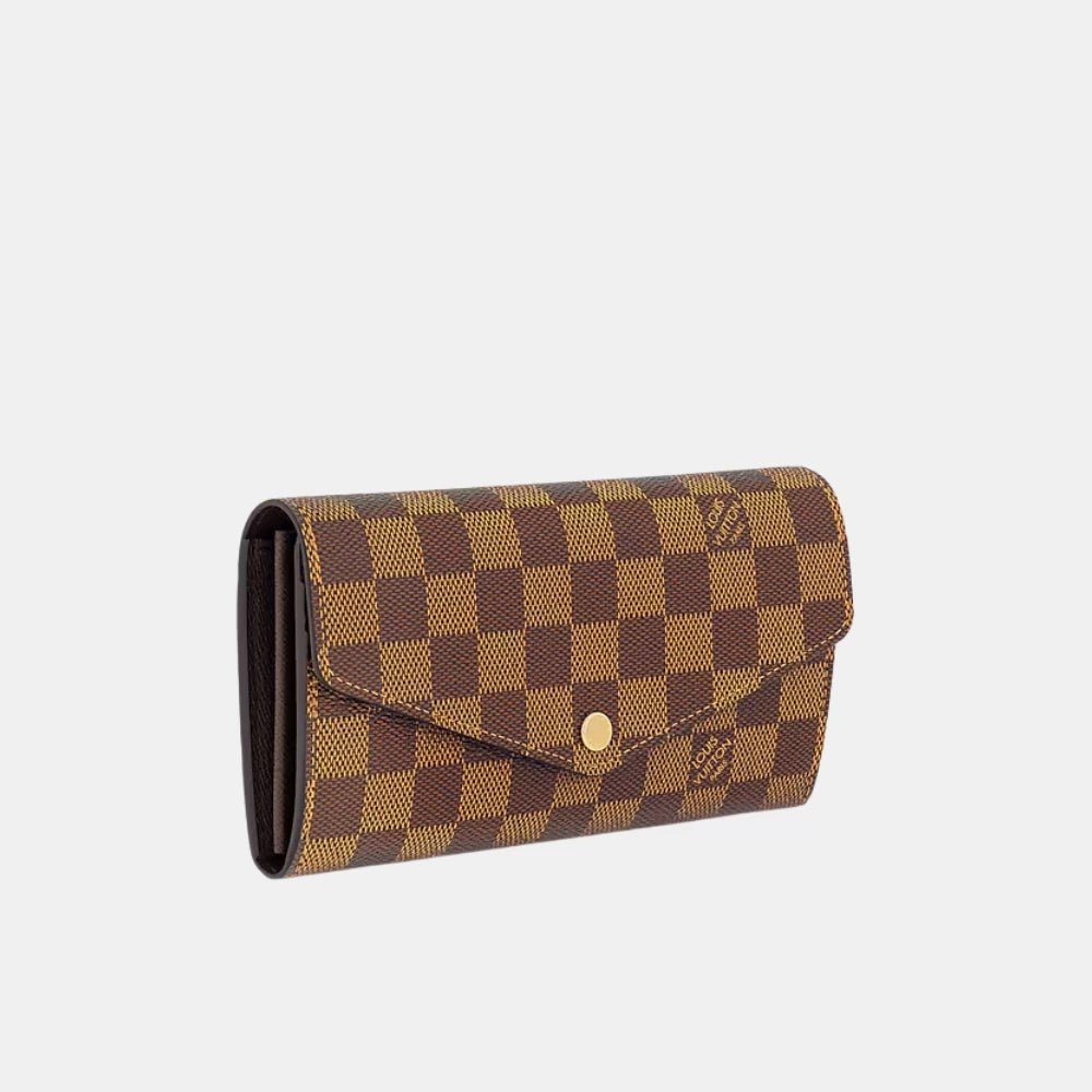 Louis Vuitton Sarah Wallet (Damier Ebene Canvas) - DIVA ONLINE STORE