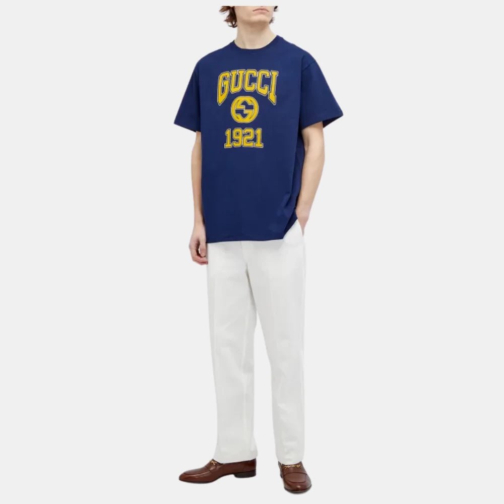 Gucci College Logo T-Shirt - DIVA ONLINE STORE