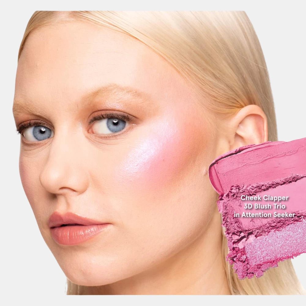 ONE/SIZE by Patrick Starrr Cheek Clapper 3D Blush Trio Palette - DIVA ONLINE STORE