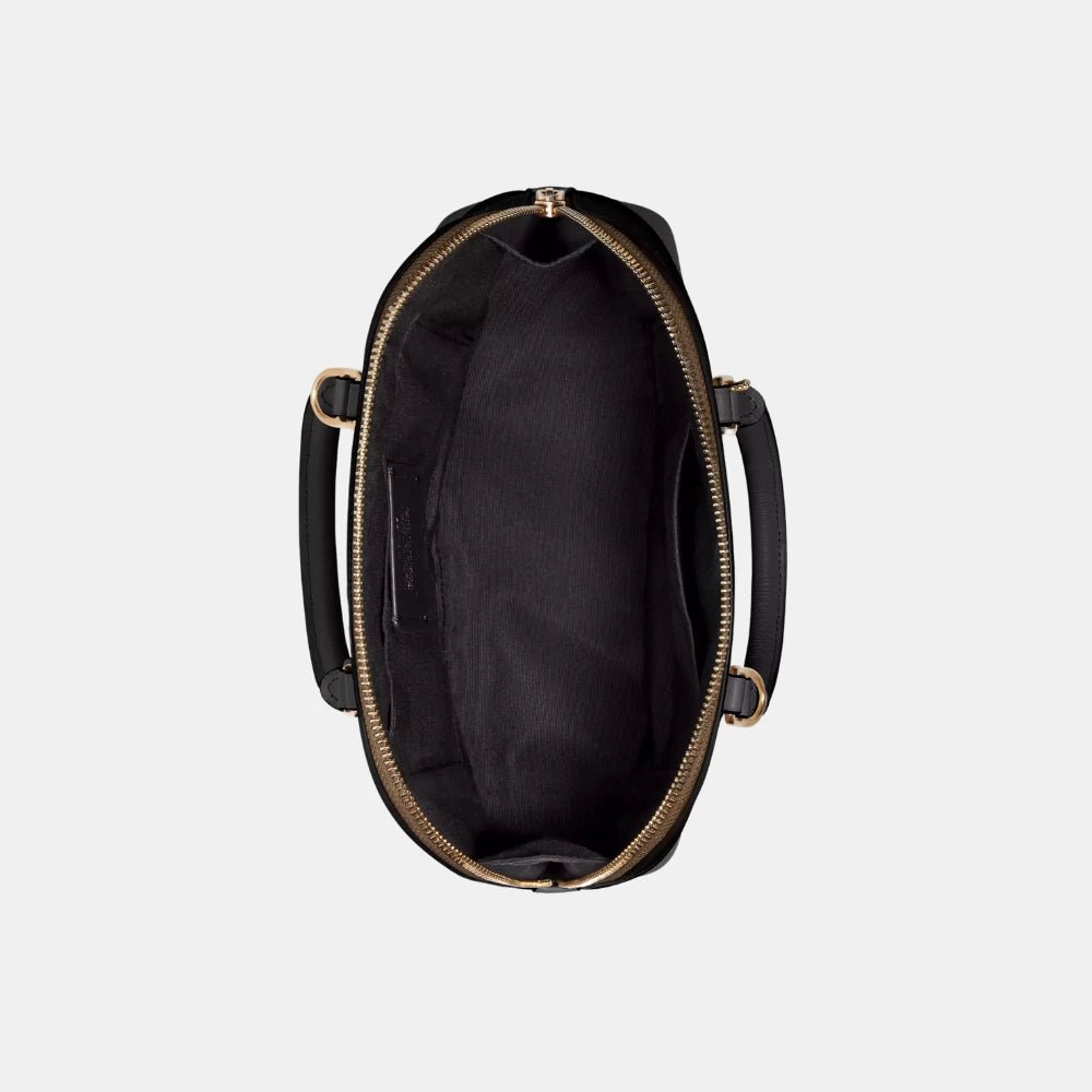 Coach Mini Sierra Satchel Bag in Signature Canvas (Brown/Black) - DIVA ONLINE STORE