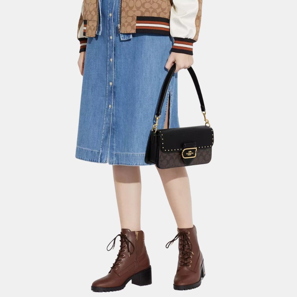Coach Morgan Shoulder Bag In Colorblock Signature Canvas - DIVA ONLINE STORE