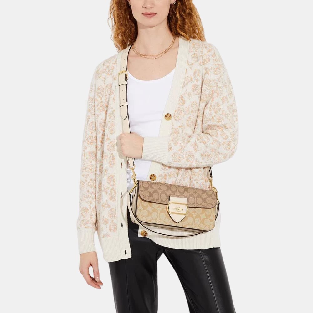 Coach Morgan Shoulder Bag In Signature Canvas - DIVA ONLINE STORE