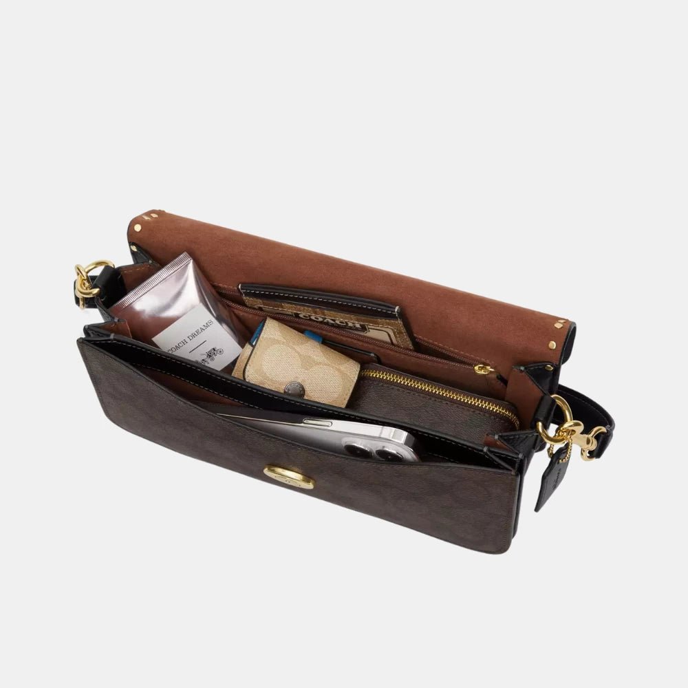Coach Morgan Shoulder Bag In Colorblock Signature Canvas - DIVA ONLINE STORE
