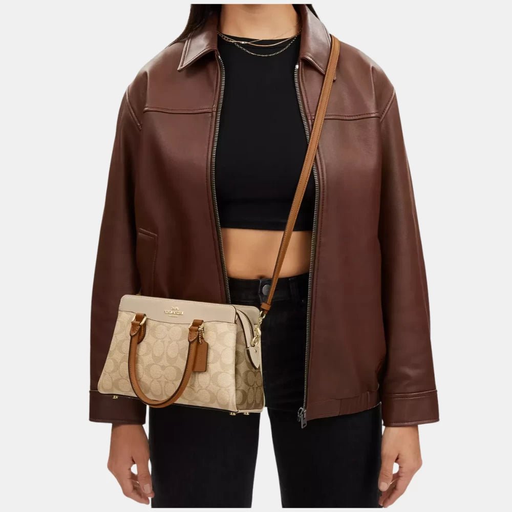 Coach Mini Darcie Carryall in Colorblock Signature Canvas - DIVA ONLINE STORE