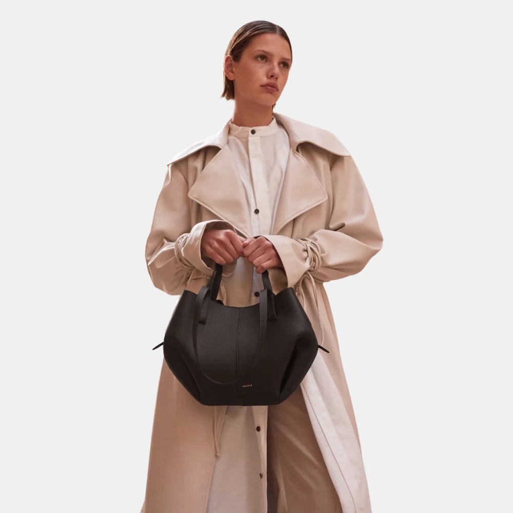 Polène Cyme Mini Edition Textured Black - DIVA ONLINE STORE