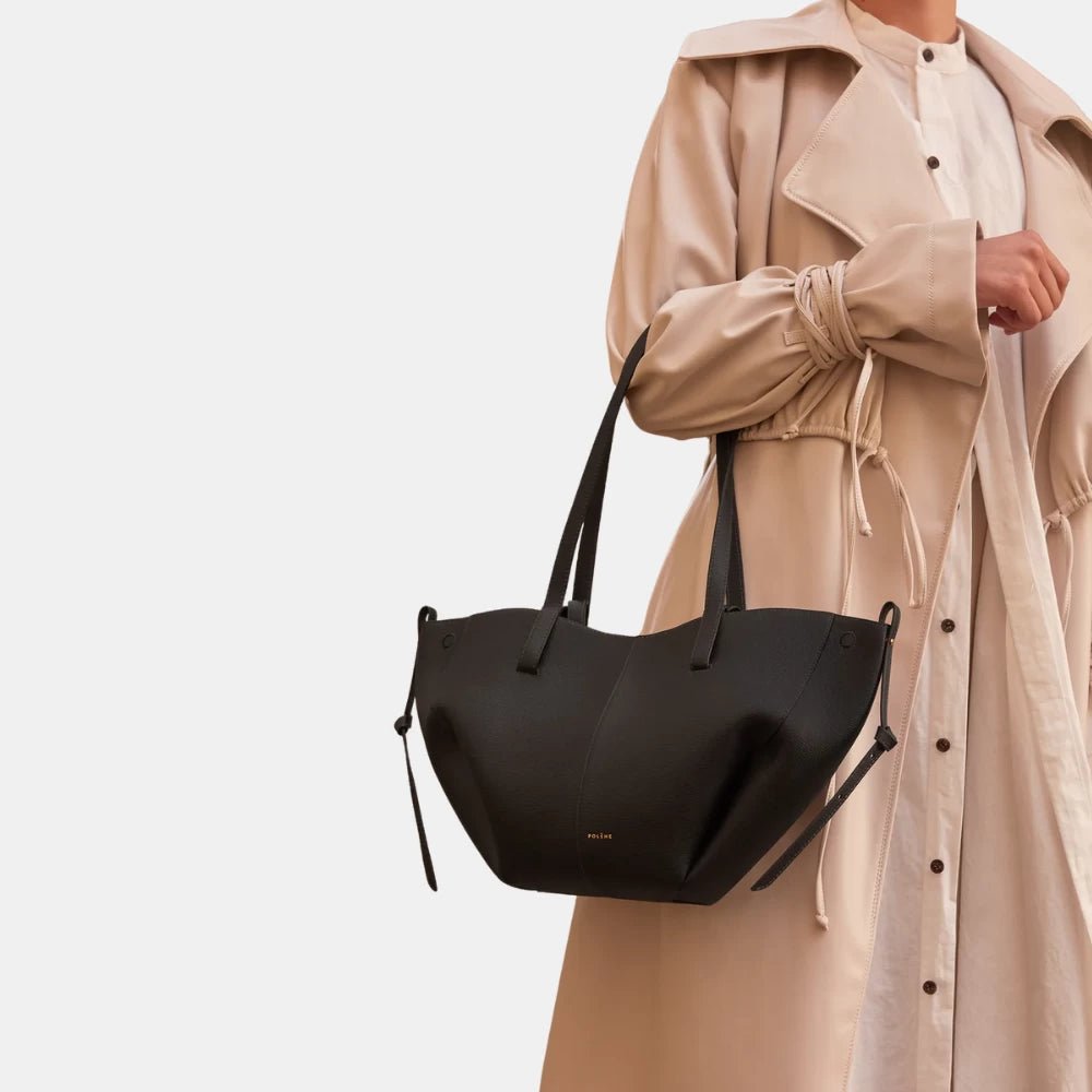 Polène Cyme Mini Edition Textured Black - DIVA ONLINE STORE