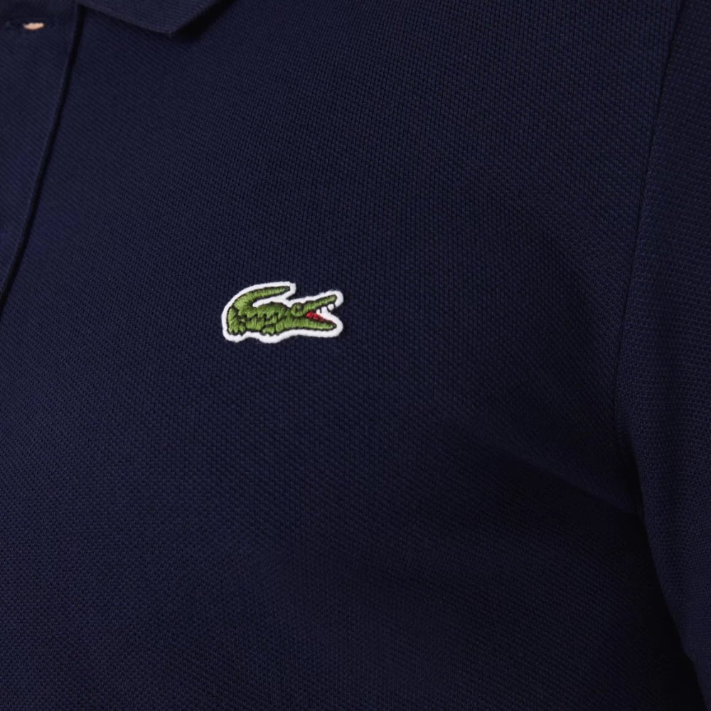 Lacoste Blue Piqué Polo Shirt - DIVA ONLINE STORE