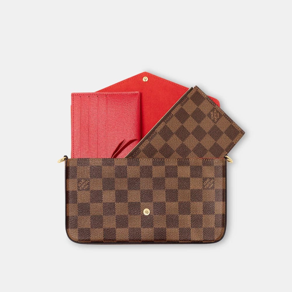 Louis Vuitton Félicie Pochette (Damier Ebene) - DIVA ONLINE STORE