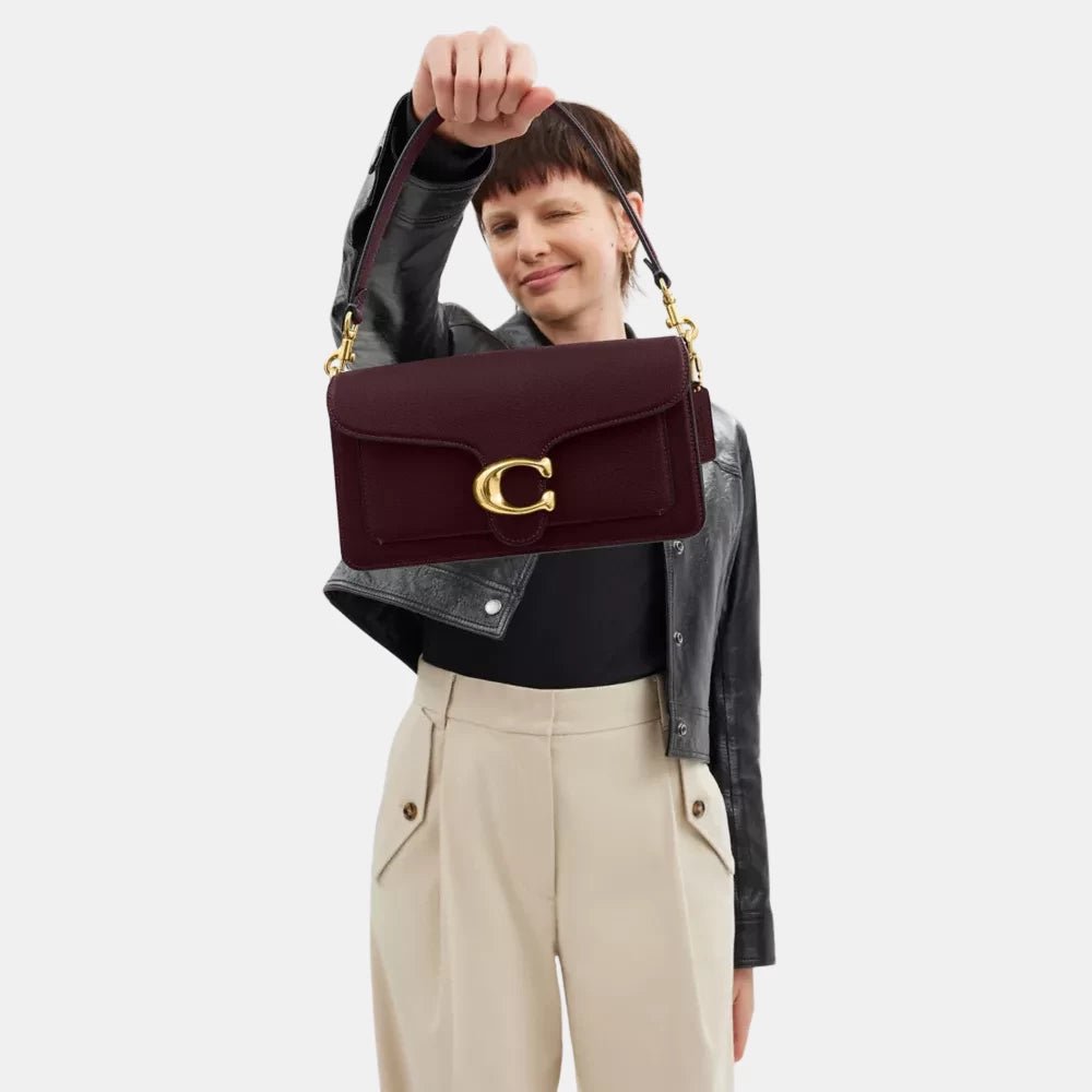 Coach Tabby Shoulder Bag (Burgundy) - DIVA ONLINE STORE