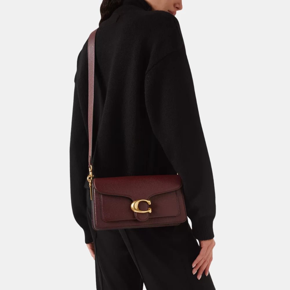 Coach Tabby Shoulder Bag (Burgundy) - DIVA ONLINE STORE
