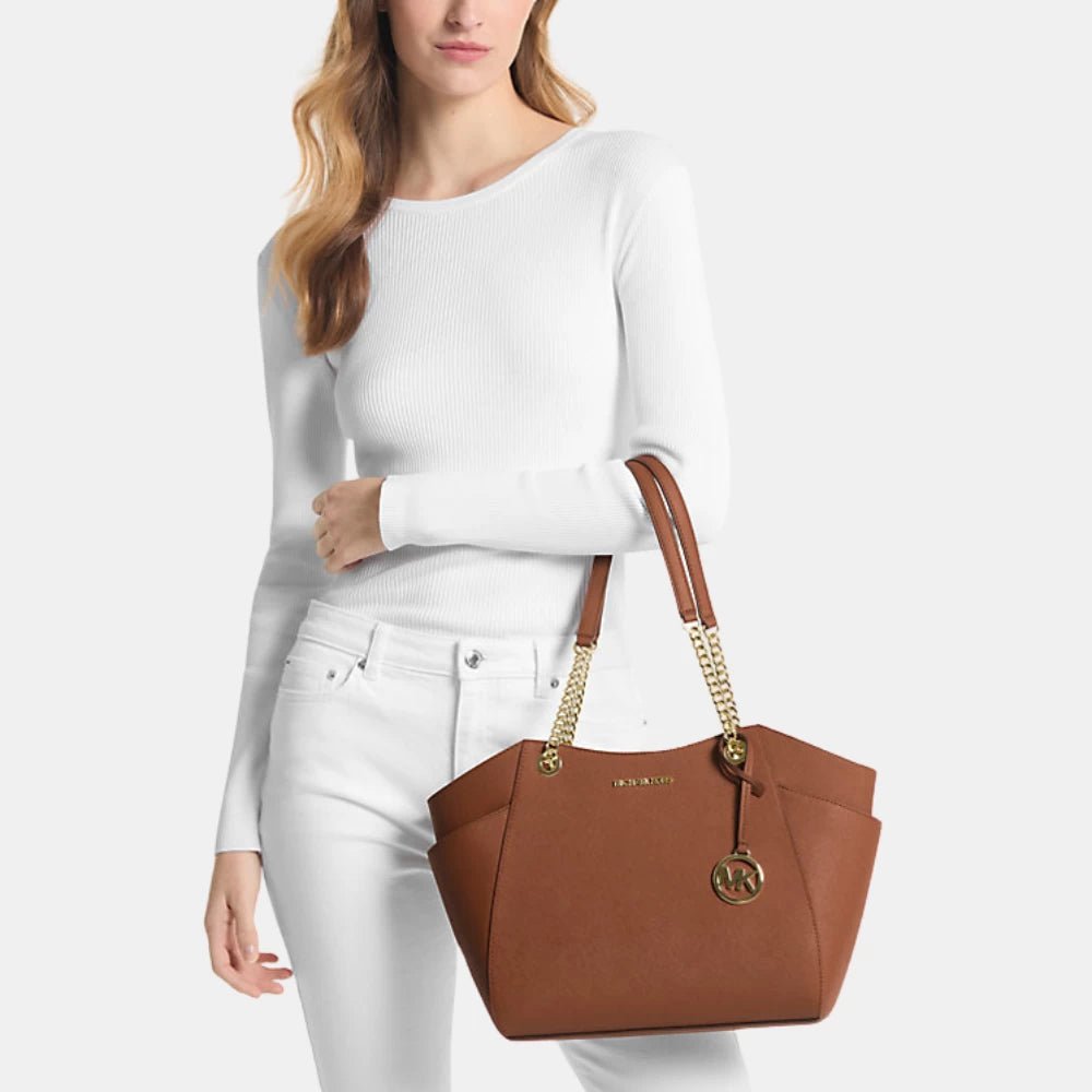 Michael Kors Jet Set Large Logo Shoulder Bag - DIVA ONLINE STORE