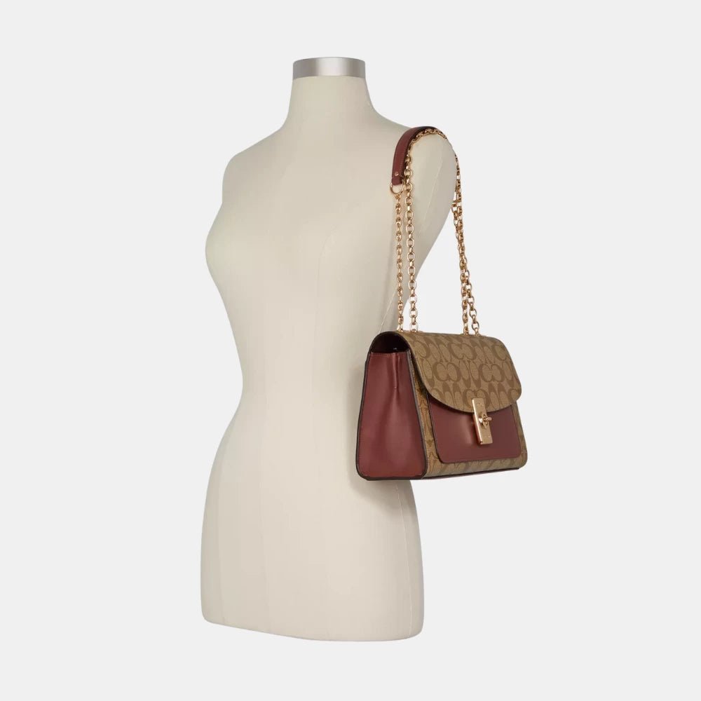 Coach Lane Shoulder Bag In Colorblock Signature Canvas - DIVA ONLINE STORE