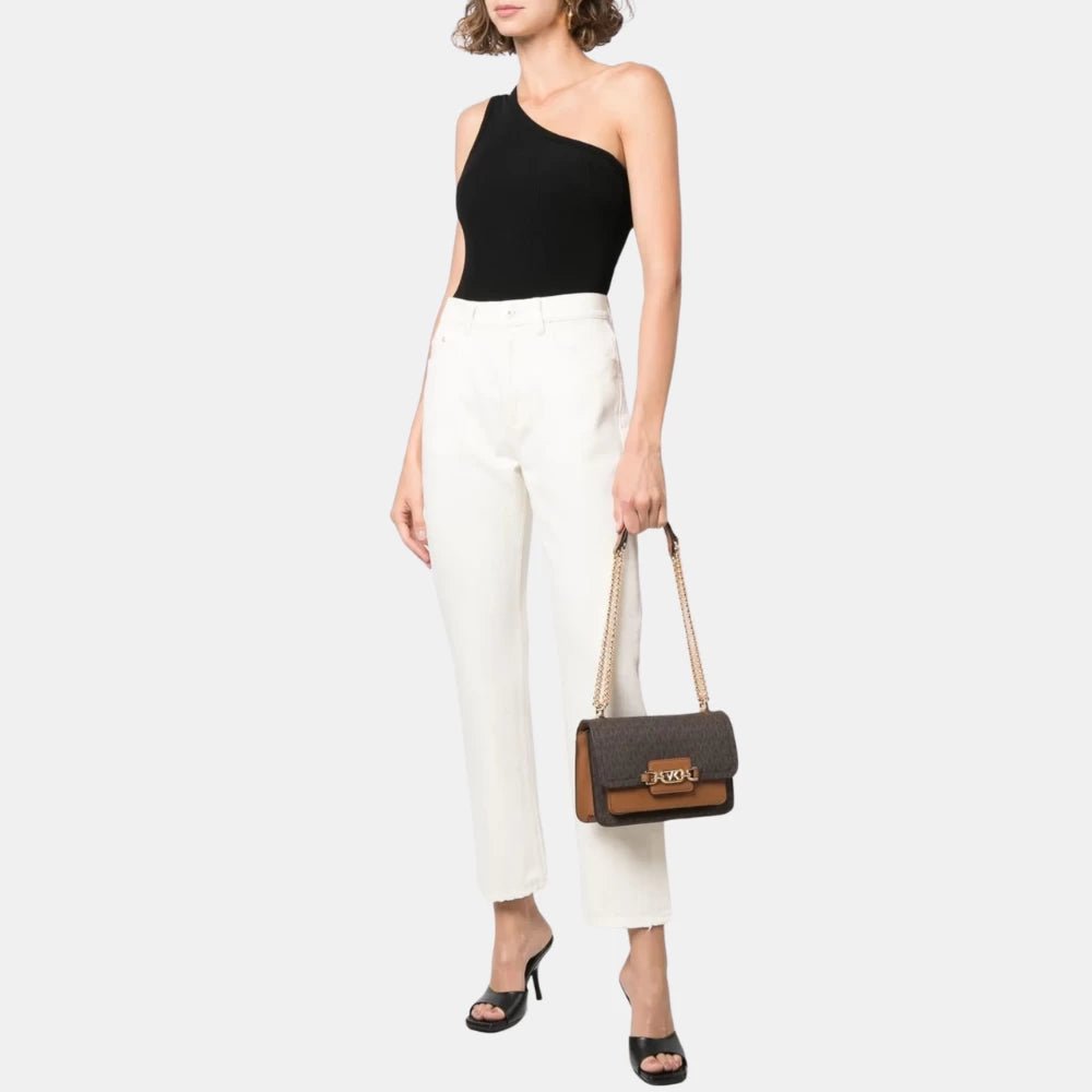 Michael Kors Heather Large Logo Shoulder Bag - DIVA ONLINE STORE