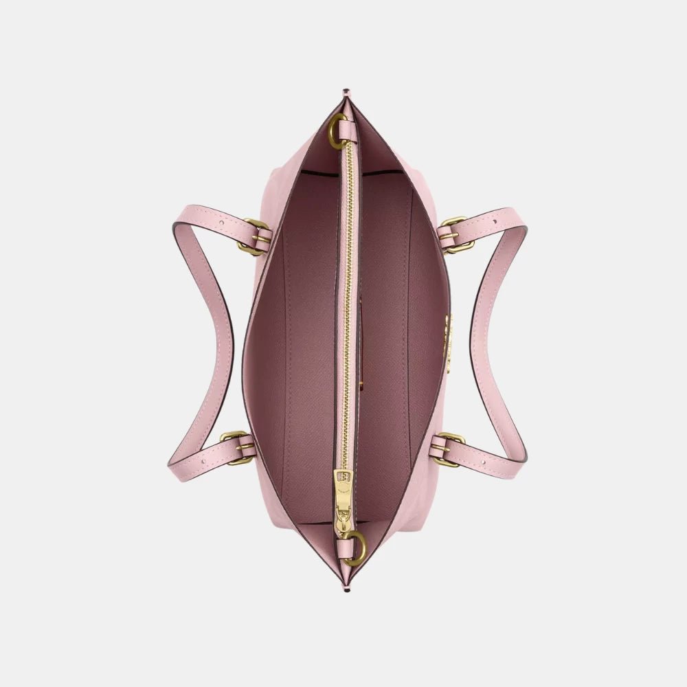 Coach Mollie Tote Bag 25 In Signature Canvas (Powder Pink) - DIVA ONLINE STORE