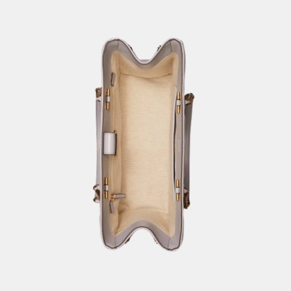 Tory Burch Fleming Soft Chain Tote (Bay Gray) - DIVA ONLINE STORE