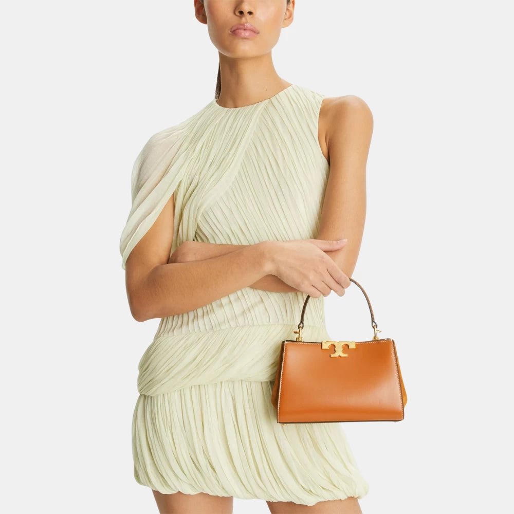 Tory Burch Eleanor Satchel Bag (Malt Whiskey) - DIVA ONLINE STORE