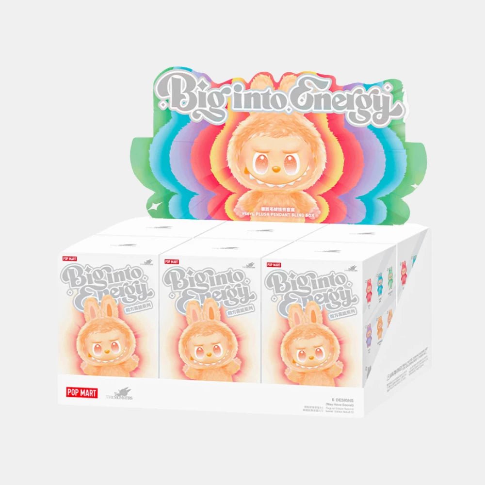 Pop Mart Labubu The Monsters Big into Energy Vinyl Plush Single Blind Box - DIVA ONLINE STORE