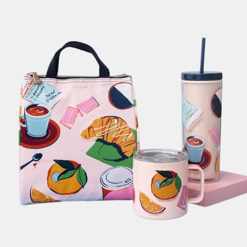 Kate Spade Acrylic Tumbler (Rise and Shine) - DIVA ONLINE STORE