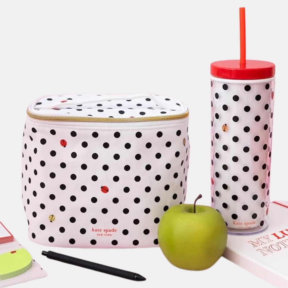 Kate Spade Acrylic Tumbler (Ladybug Dot) - DIVA ONLINE STORE
