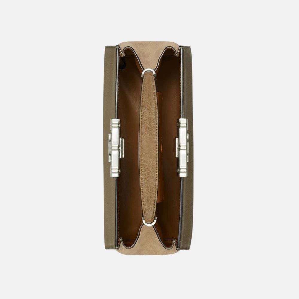 Tory Burch Eleanor Satchel Bag (Wild Mushroom) - DIVA ONLINE STORE