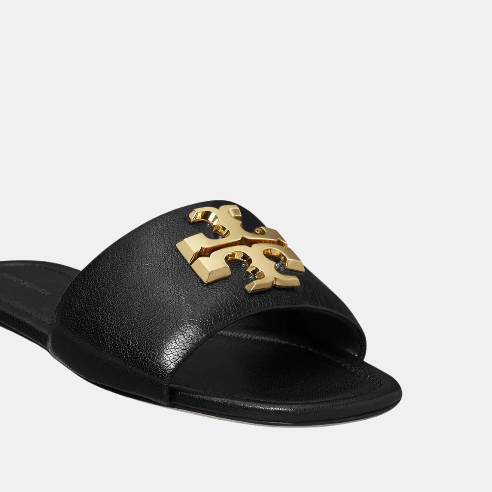 Tory Burch Eleanor Slide (Perfect Black) - DIVA ONLINE STORE