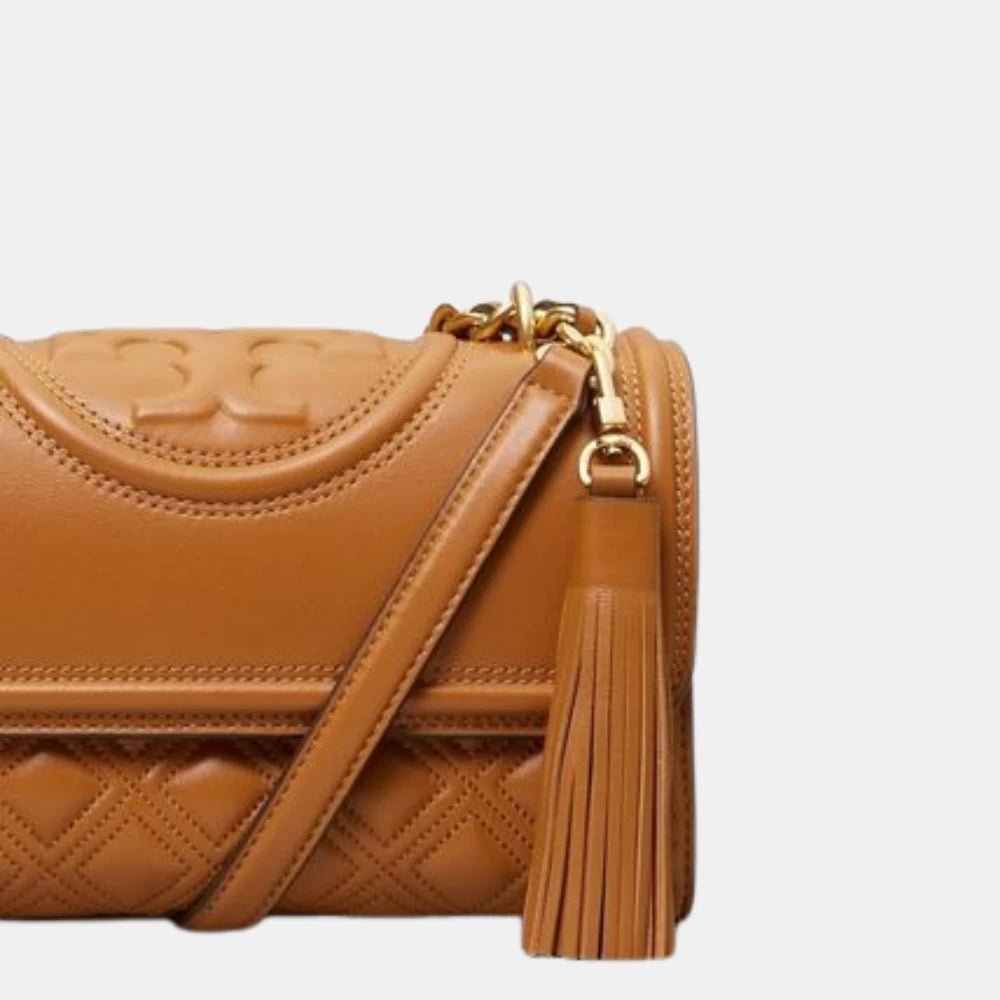 Tory Burch Small Fleming Convertible Shoulder Bag (Kobicha) - DIVA ONLINE STORE