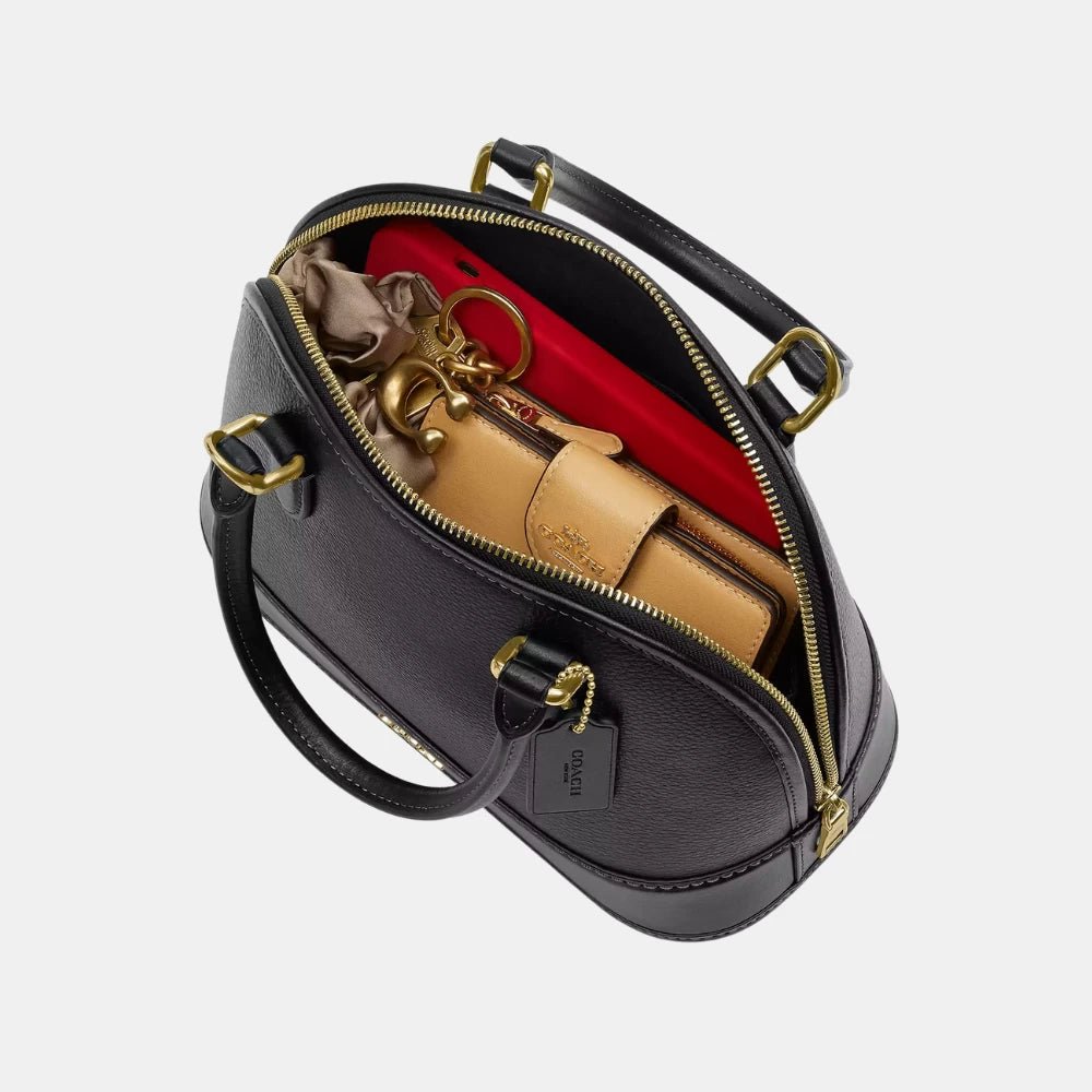 Coach Sabrina Satchel Bag (Black) - DIVA ONLINE STORE