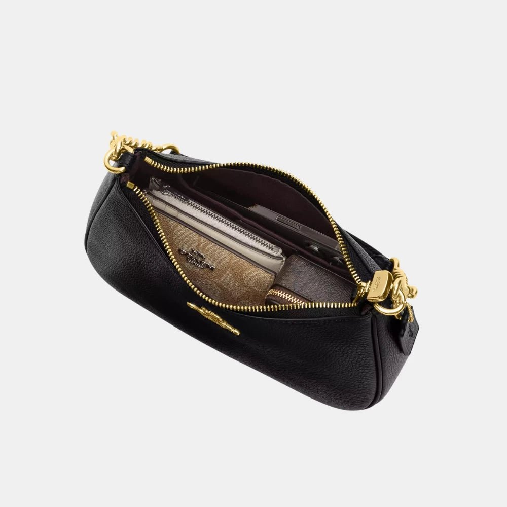 Coach Teri Shoulder Bag In Signature Canvas (Powder Pink) - DIVA ONLINE STORE