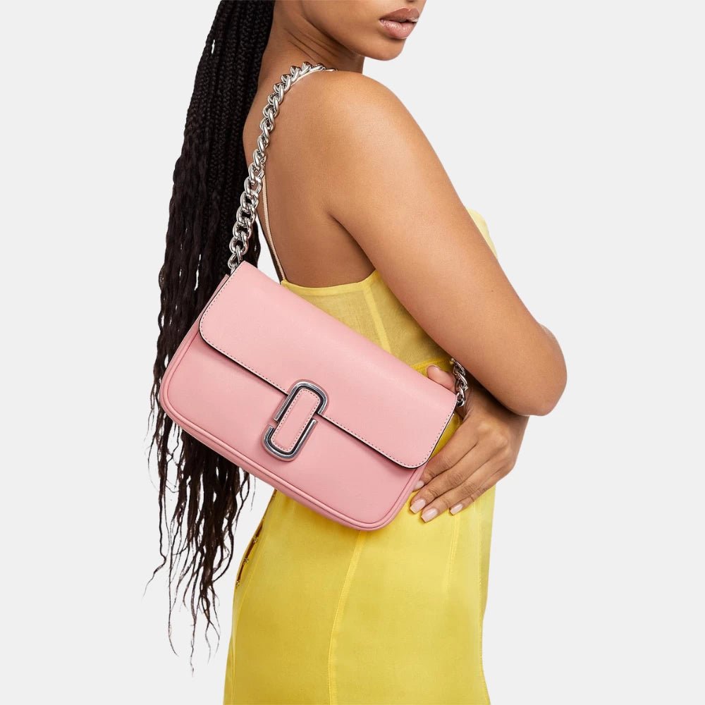 Marc Jacobs The J Marc Shoulder Bag (Quartz Pink) - DIVA ONLINE STORE