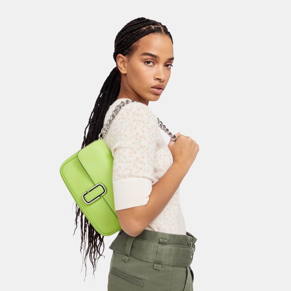 Marc Jacobs The J Marc Shoulder Bag (Green Glow) - DIVA ONLINE STORE