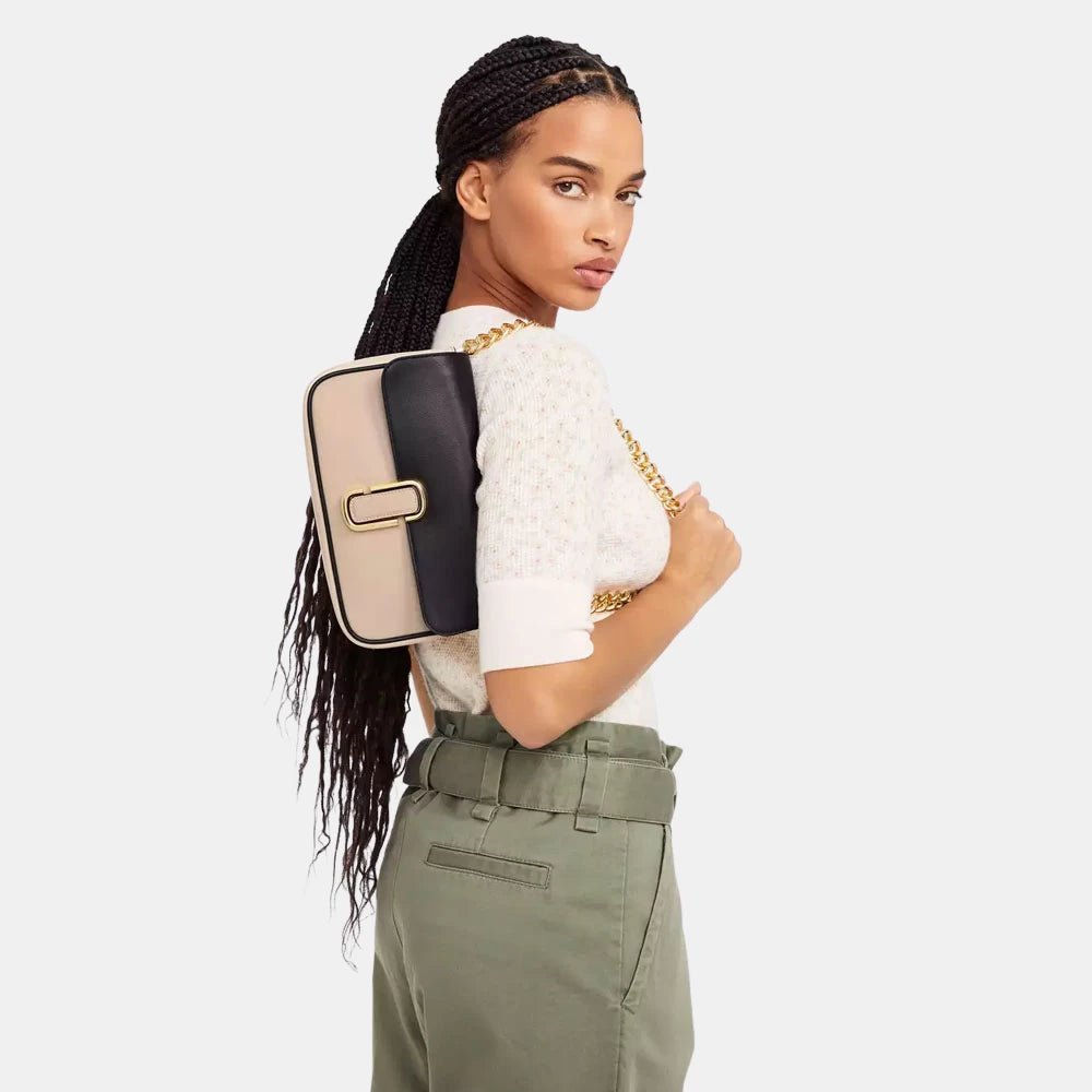Marc Jacobs The J Marc Shoulder Bag (Greige Multi) - DIVA ONLINE STORE