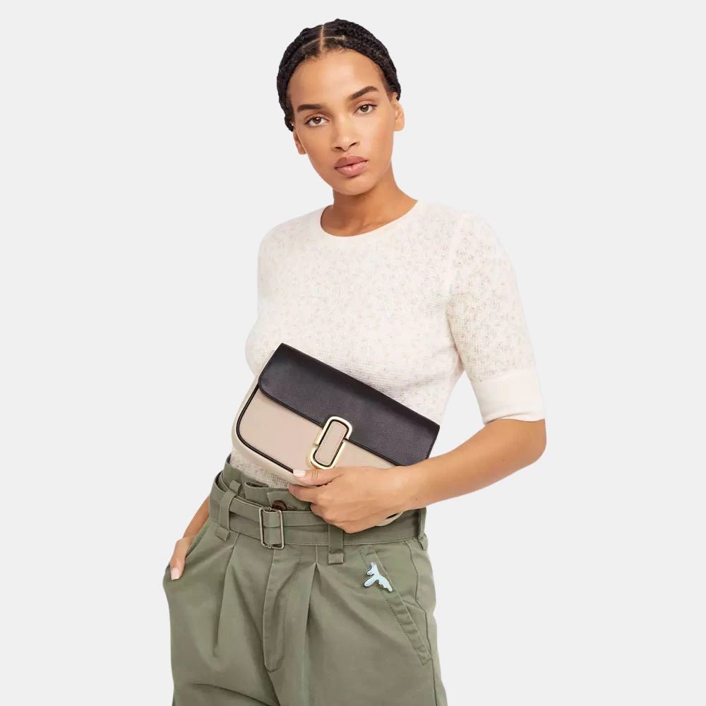 Marc Jacobs The J Marc Shoulder Bag (Greige Multi) - DIVA ONLINE STORE