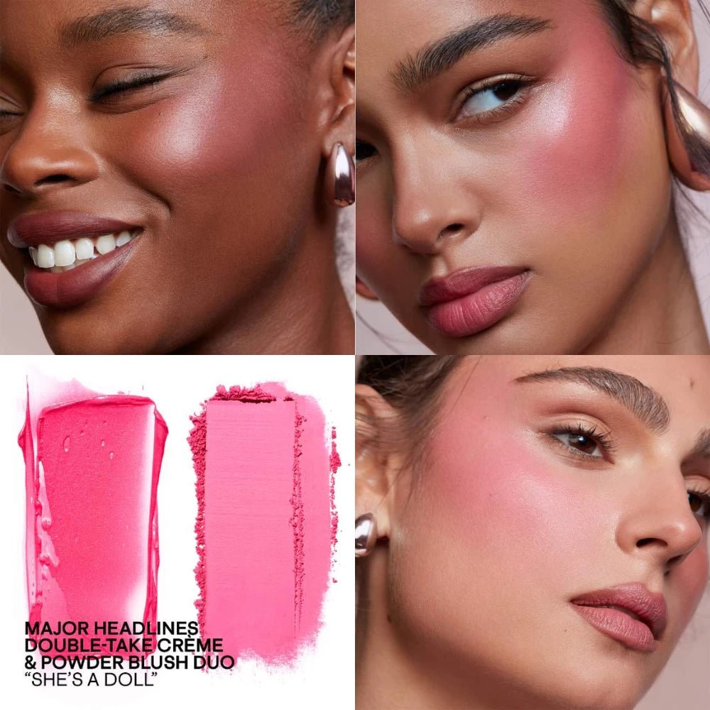 Patrick Ta Major Headlines Double - Take Crème & Powder Blush Duo - DIVA ONLINE STORE