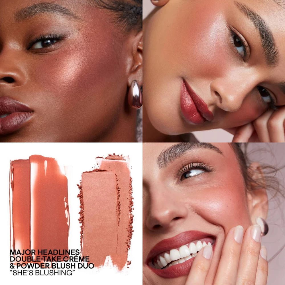 Patrick Ta Major Headlines Double - Take Crème & Powder Blush Duo - DIVA ONLINE STORE