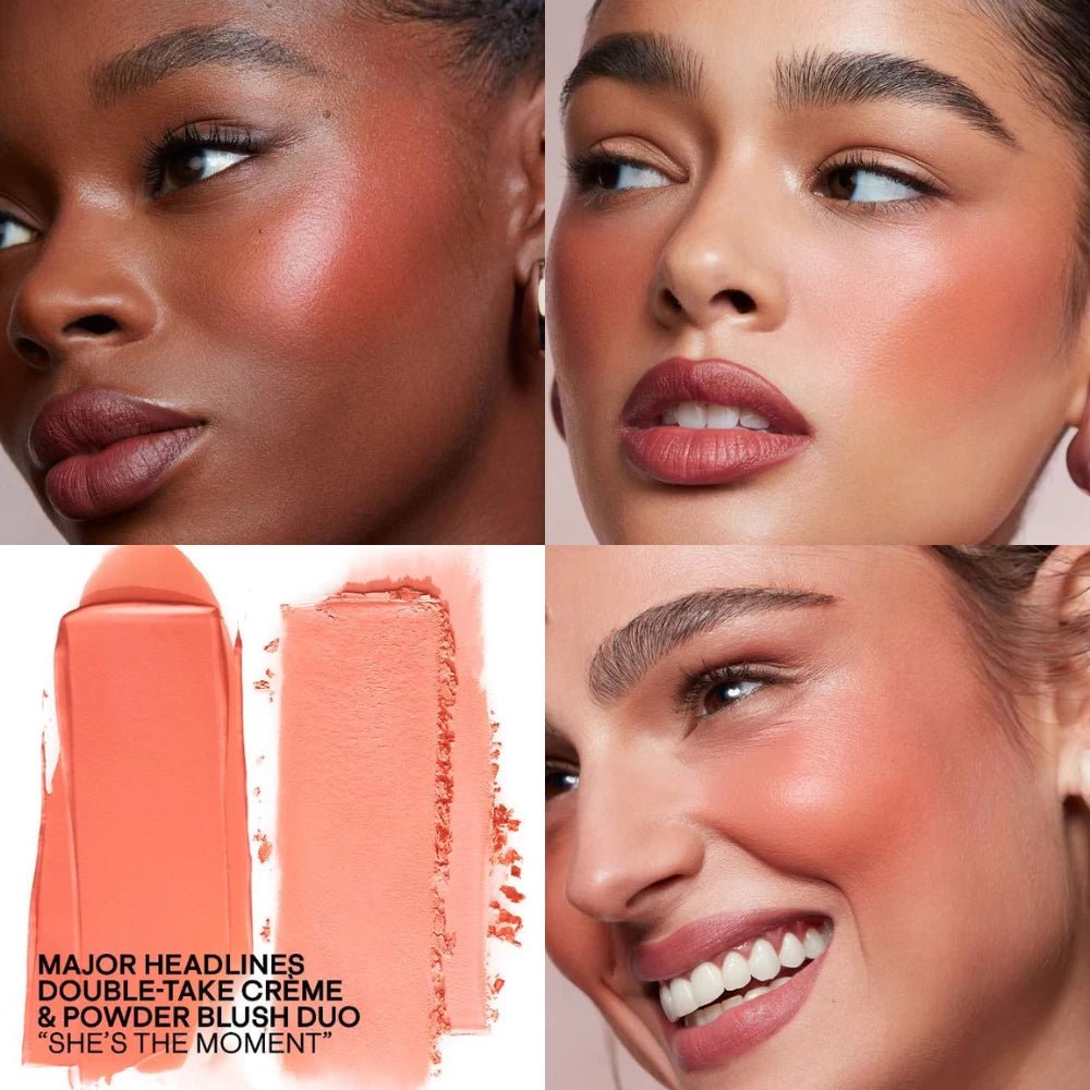 Patrick Ta Major Headlines Double - Take Crème & Powder Blush Duo - DIVA ONLINE STORE