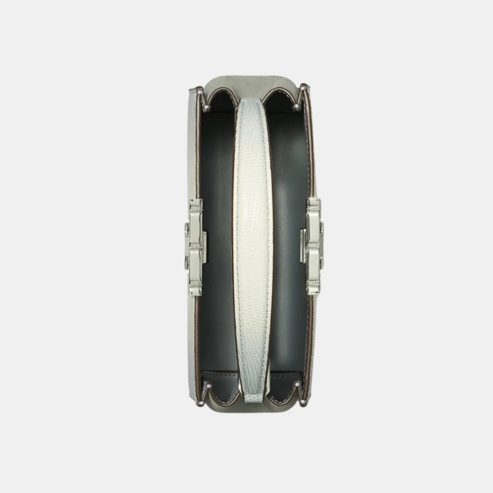 Tory Burch Mini Eleanor Snake - Embossed Satchel - DIVA ONLINE STORE