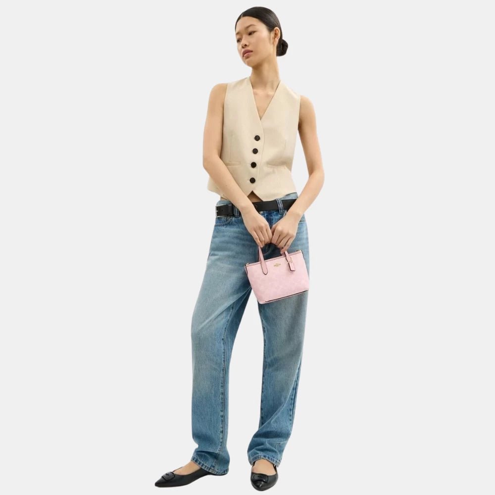 Coach City Mini Tote Bag In Signature Canvas - DIVA ONLINE STORE