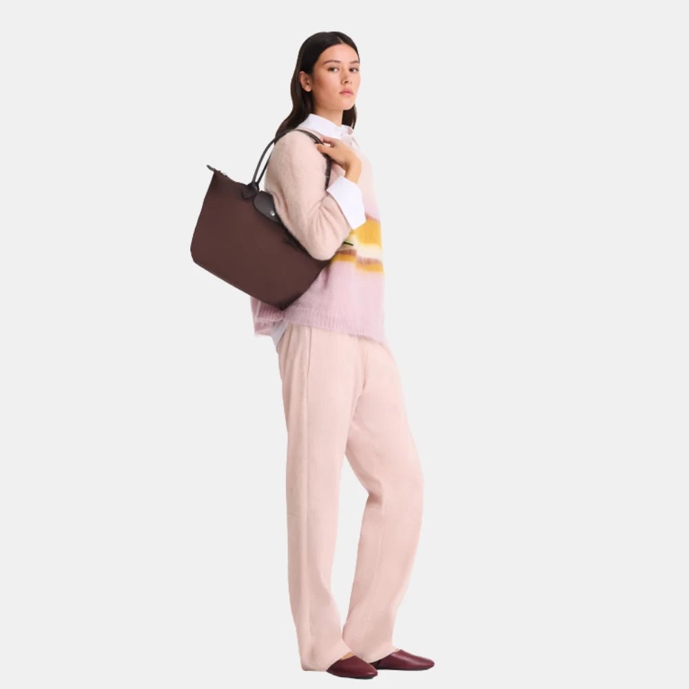 Longchamp Le Pliage Green Tote Bag (Mocha) - DIVA ONLINE STORE