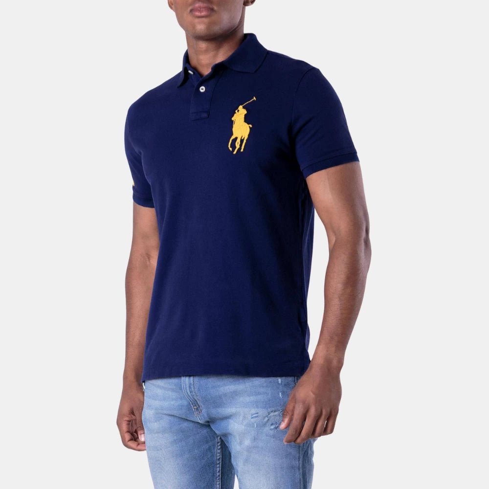 Ralph Lauren Blue Big Pony Polo Shirt - DIVA ONLINE STORE