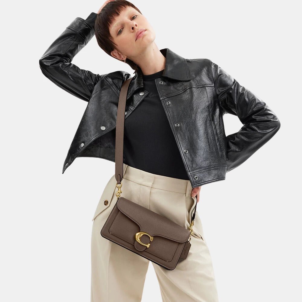 Coach Tabby Shoulder Bag (Dark Stone) - DIVA ONLINE STORE