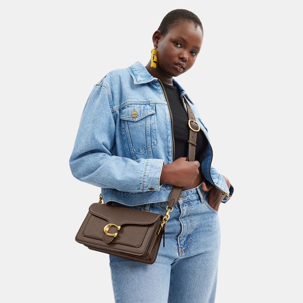 Coach Tabby Shoulder Bag (Dark Stone) - DIVA ONLINE STORE