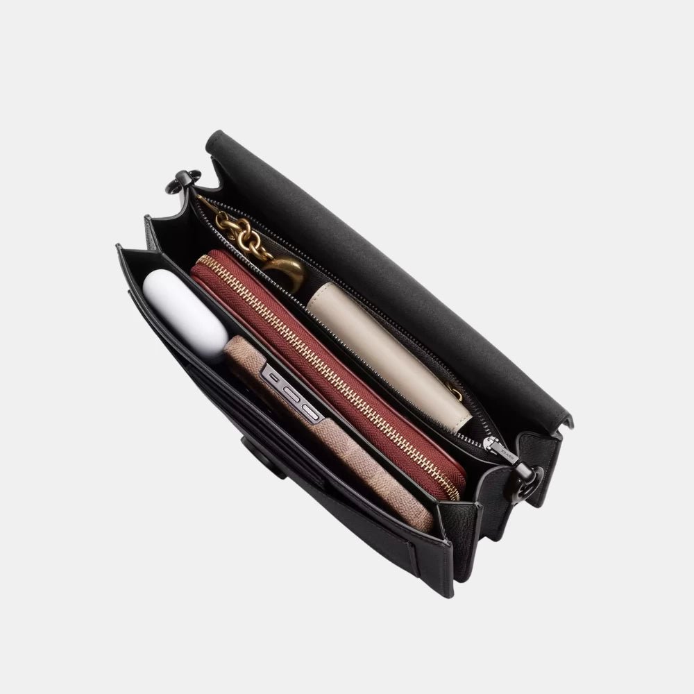 Coach Tabby Shoulder Bag (Pewter/Black) - DIVA ONLINE STORE