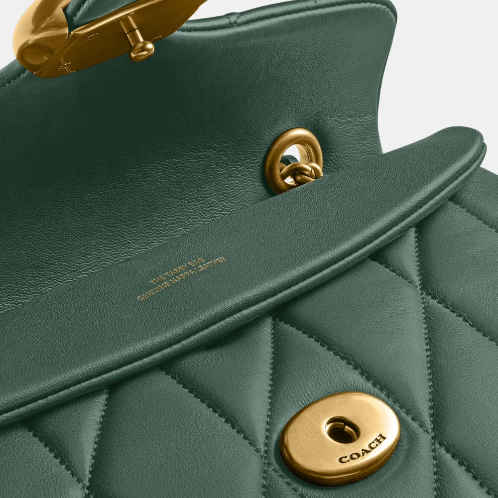 Coach Quilted Tabby Shoulder Bag (Sage) - DIVA ONLINE STORE