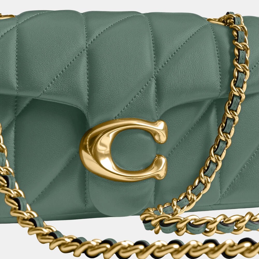Coach Quilted Tabby Shoulder Bag (Sage) - DIVA ONLINE STORE